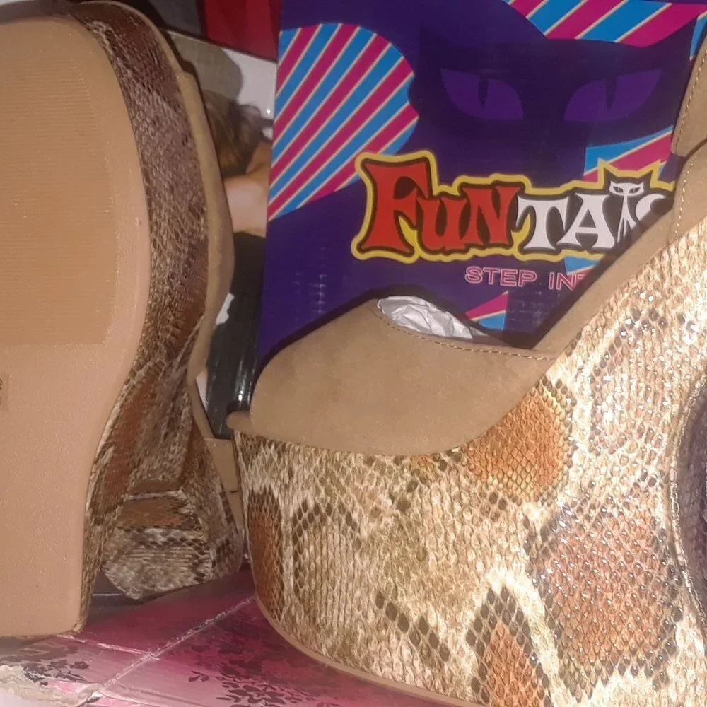 SNAKESKIN Espadrilles